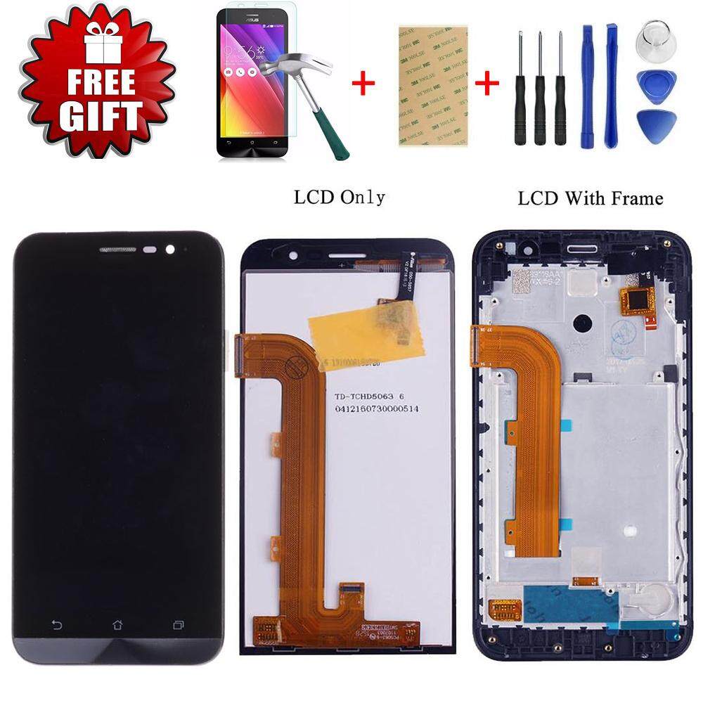 Untuk Asus Zenfone Go ZB500KL X00AD LCD Panel Layar Layar Sentuh Sensor Kaca Perakitan 5.0