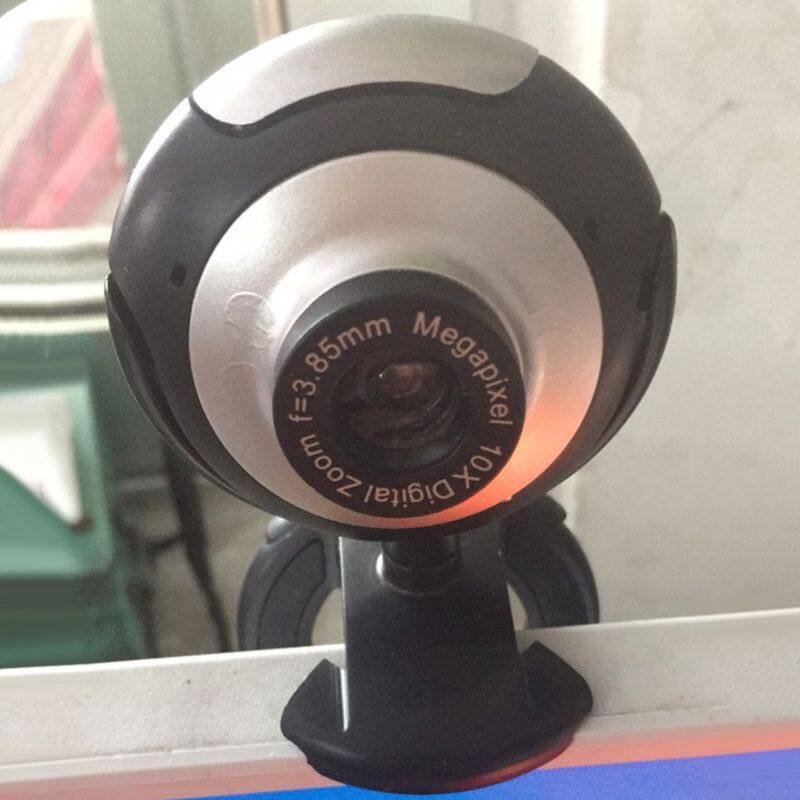Camera Web USB 2.0 Với 6 Đèn LED Camera Webcam Kẹp Cho Máy Tính Xách Tay Máy Tính Để Bàn Bán Buôn Giao Hàng Bỏ Qua Khâu Vận Chuyển