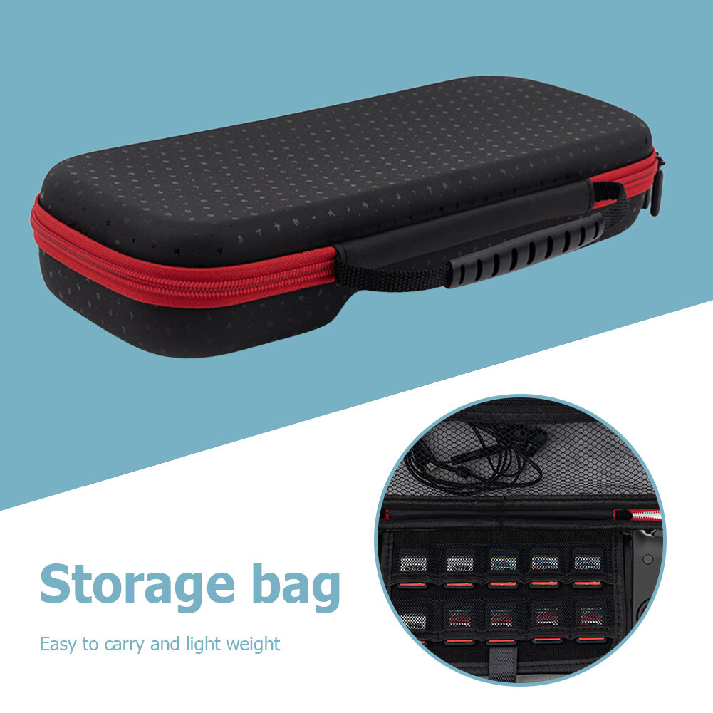 Protective Carrying Case for NS Hori Large Capacity Game Controller Pouch