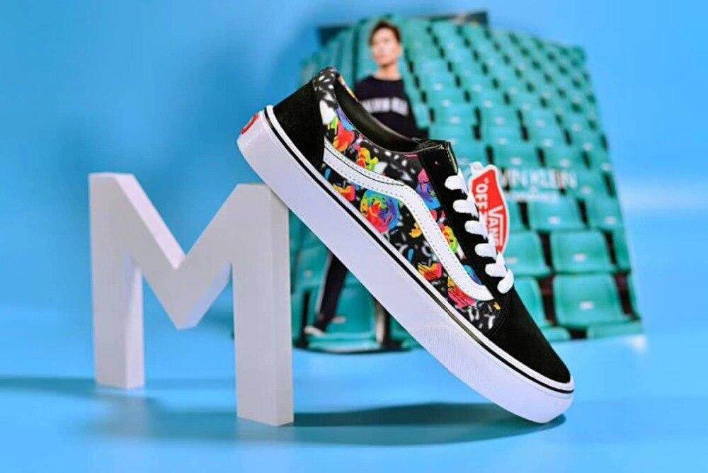 vans classic floral