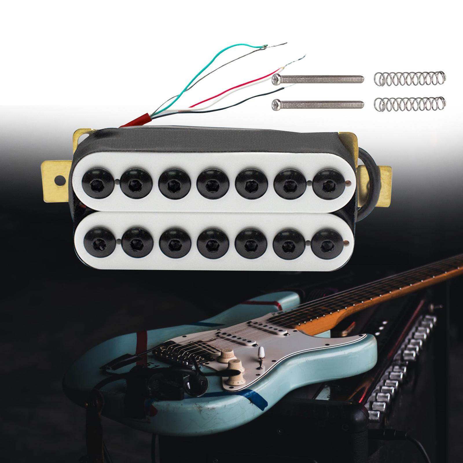 Magic Sound Electric Guitar Pickup Double Coil 4P Prewired for 7 Strings Guitar Replaces