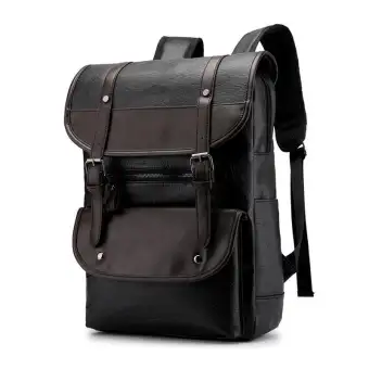 leather college bags for mens