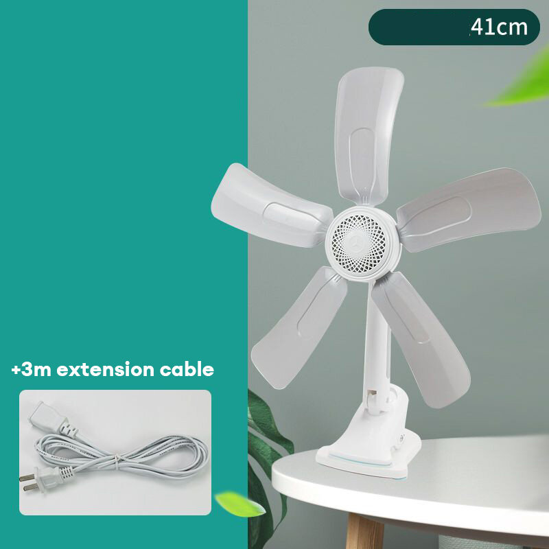 Kudixiong small fan blade mute table fan powerful wind mini fan
