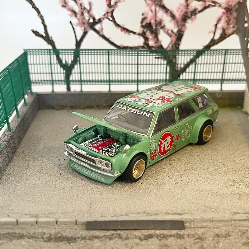 Mini GT 1:64 510 Wagon Datsun KAIDO Diecast Model Car