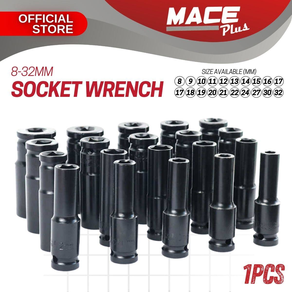 Standard 832mm Socket Wrench Set Tool 1/2" Drive Adapter Spanner