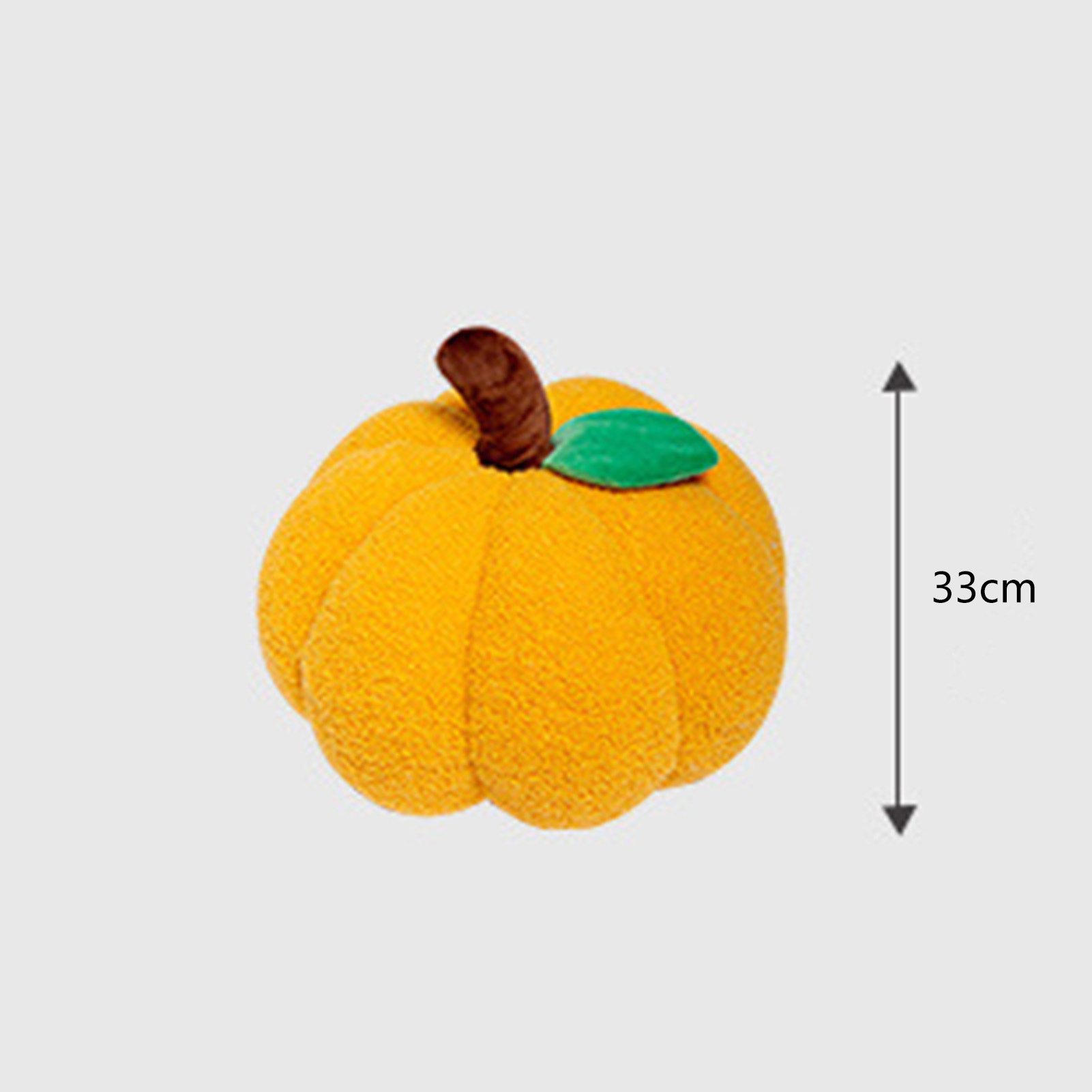 Throw Pillow Fruit Shape High Simulation Full Filling Comfortable Cartoon Soft Persimmon Pumpkin Orange Plush Toy Household Supplies