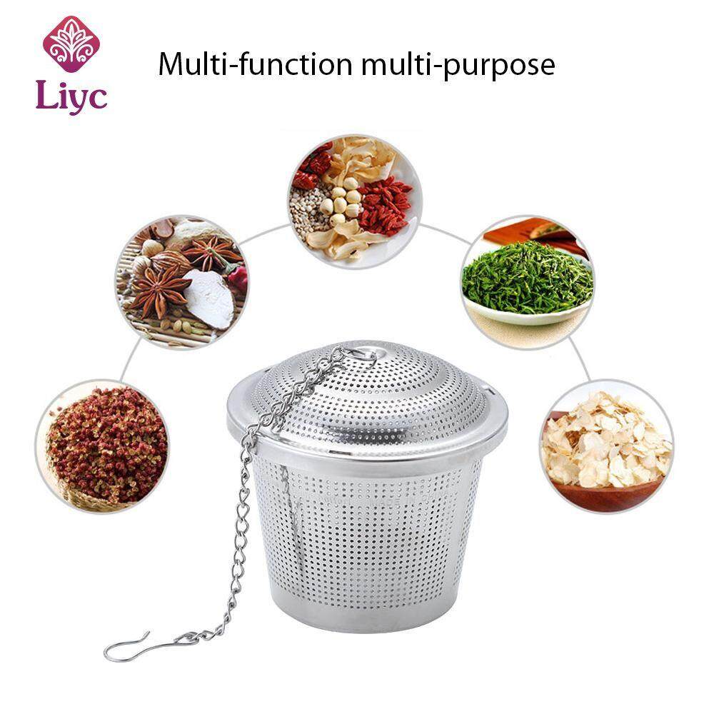 Liyc S/m/l Size Stainless Steel Tea Strainer Infuser Tea Locking Ball Tea Spice Mesh Herbal Ball Cooking Tools By Liyc