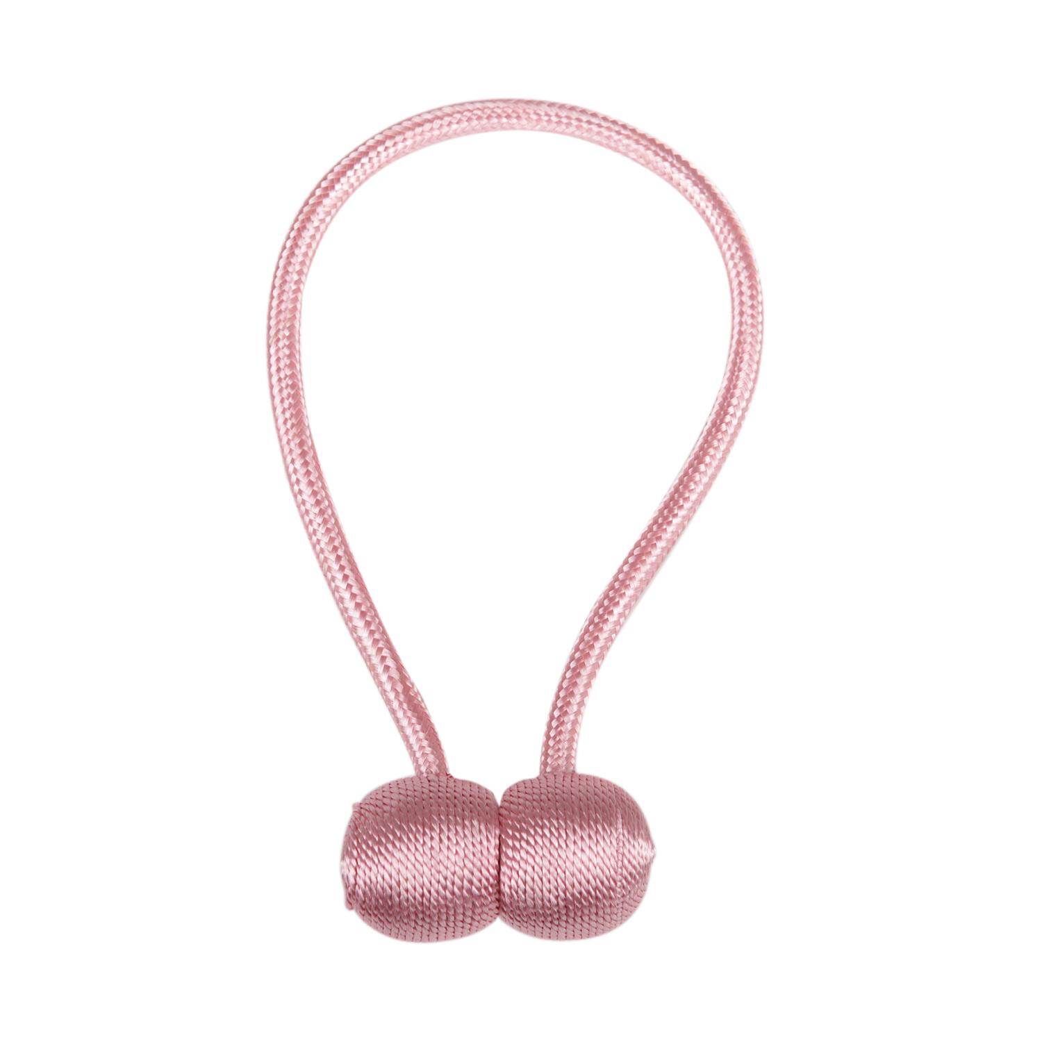 Pearl Magnetic Curtain Tiebacks/ Curtain Holdback Clip With Wooden Balls/ Weave Rope Curtain Holders/ European Style Home Decor Curtain Accessories