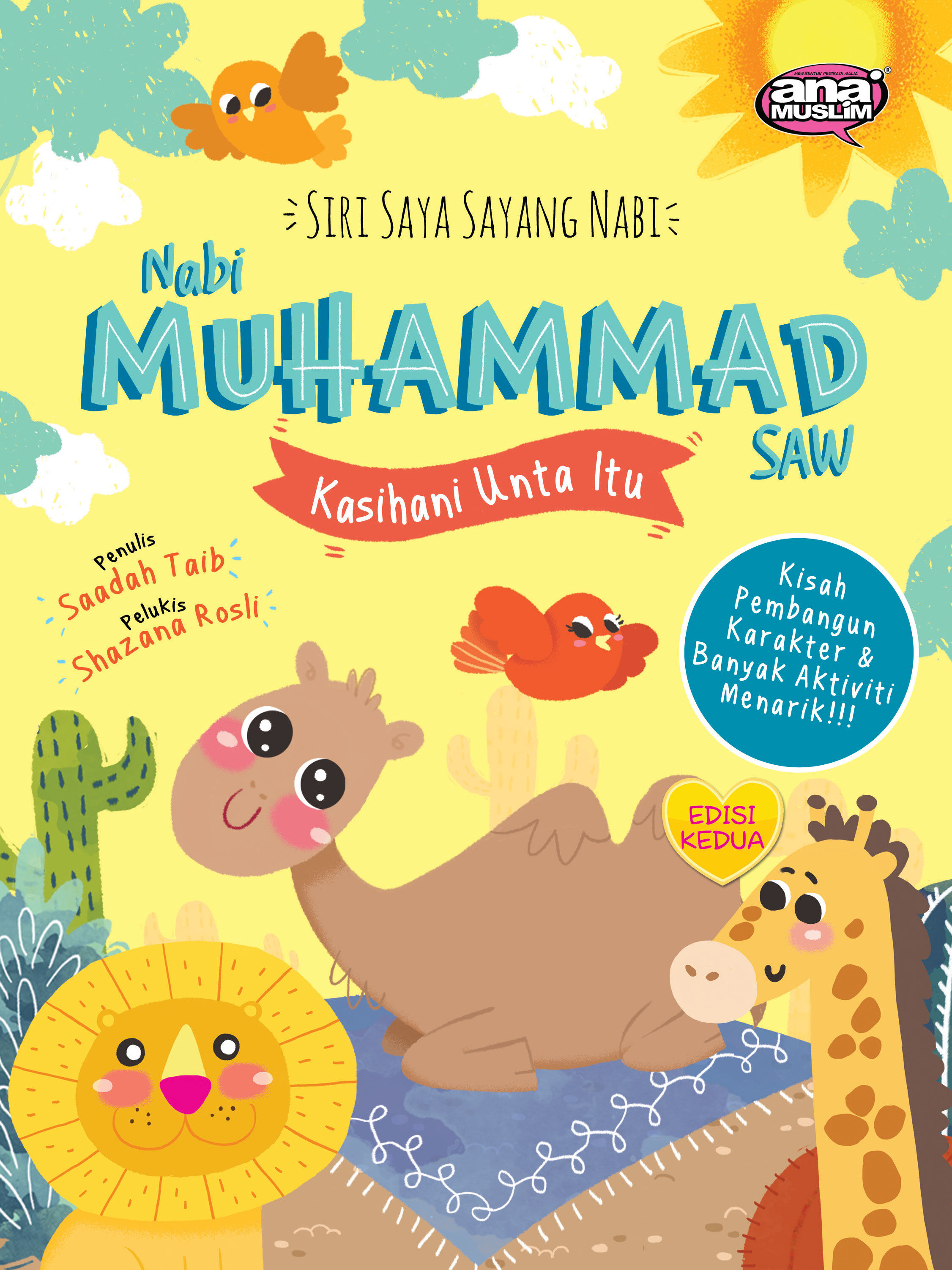 BUKU AKTIVITI & MEWARNA ANA MUSLIM - NABI MUHAMMAD SAW KASIHANI UNTA ...