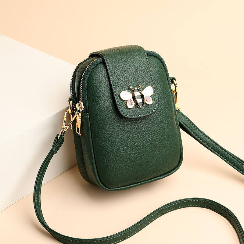 VTTW6074 CARTELO bag female 2021 new versatile crossbody mini phone bag fashion shoulder multi-layer mobile phone bag