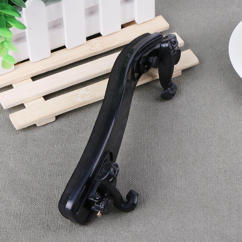 Adjustable Violin Shoulder Rest Plastic Padded for 3/4 4/4 Size Violin