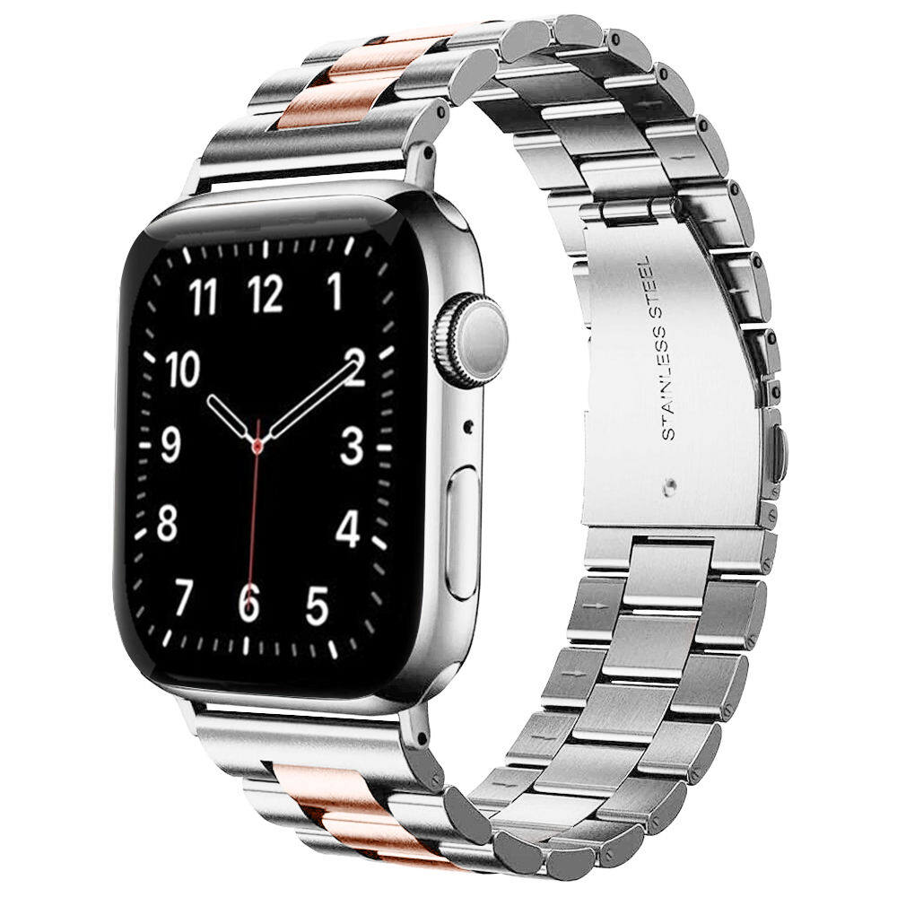 Stainless Steel Strap Watch 49mm 42mm 38mm Metal Watchband Bracelet Band For Apple Watch Series 45mm 44mm 41mm 40mm