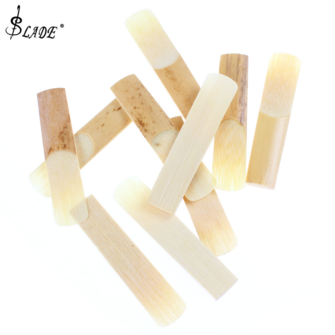 Slade 10pcs sax saxophone soprano reeds for 2 1/2 size