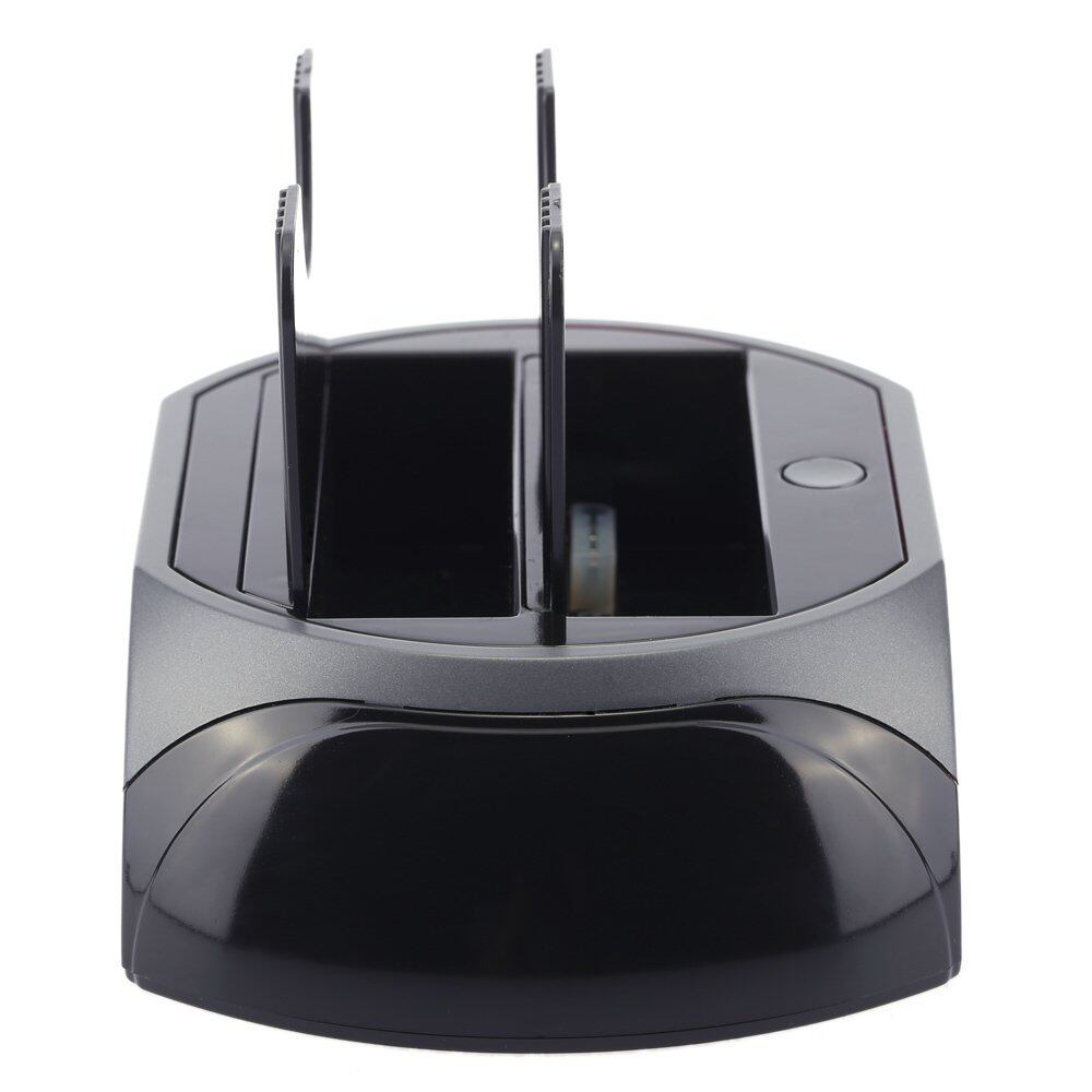 Multifunctional Hard Disk Base 2.5/3.5 inch IDE/SATA Mobile Hard Disk Base Dual-bay HDD Docking Station Black UK Plug