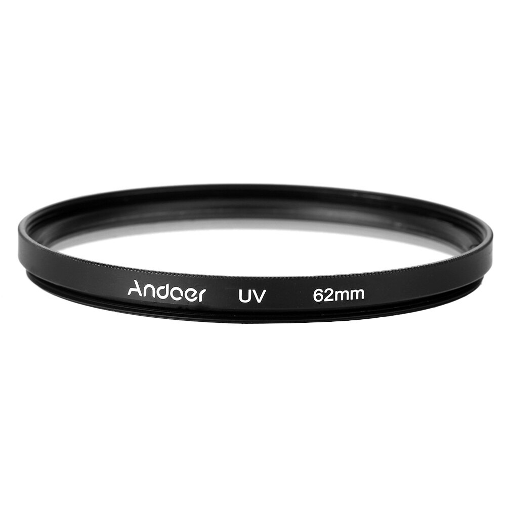 Andoer 62mm UV+CPL+Close-Up+4 +Star 8-Point Filter Circular Filter Kit Circular Polarizer Filter Macro Close-Up Star 8-Point Filter with Bag for Nikon Canon Pentax Sony DSLR Camera