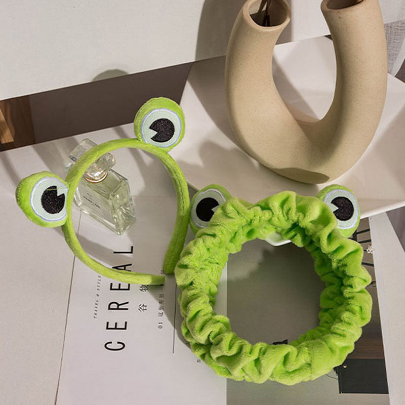 Funny Frog Stretchy Headband For Women
