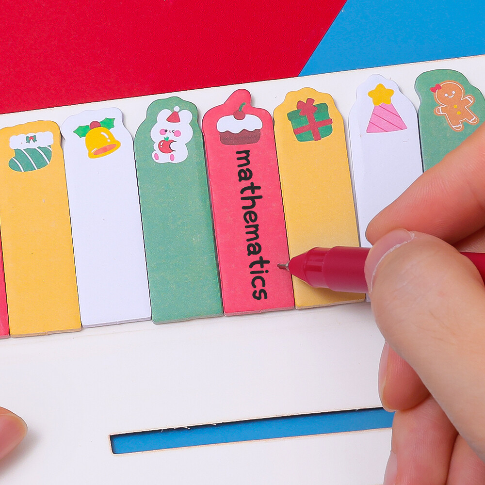 120 tờ giấy ghi chú Post It giáng sinh sinh sinh viên Ins dễ thương ghi chú dán