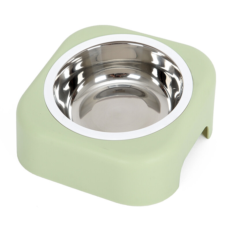 Bát Cho Chó Bằng Thép Không Gỉ Mèo Cưng Bát Thức Ăn Samoyed Chó Nhỏ Và Vừa Bát Đựng Cơm Bát Thức Ăn Cho Chó Bát Thức Ăn Bát Uống Nước Cho Thú Cưng Miệng Chếch
