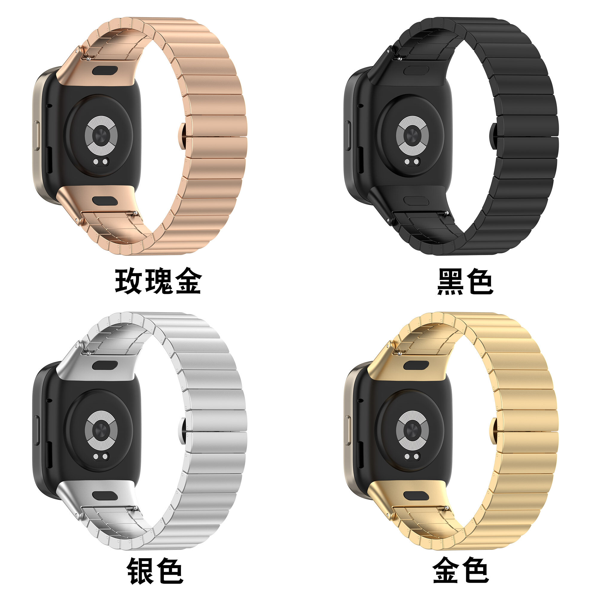 Cho Xiaomi Redmi Watch 3 Dây Đeo Kim Loại Dây Đồng Hồ Dây Đeo Thay Thế