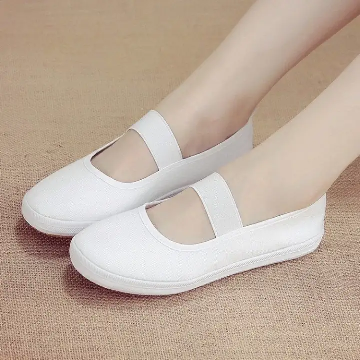 non canvas nursing shoes
