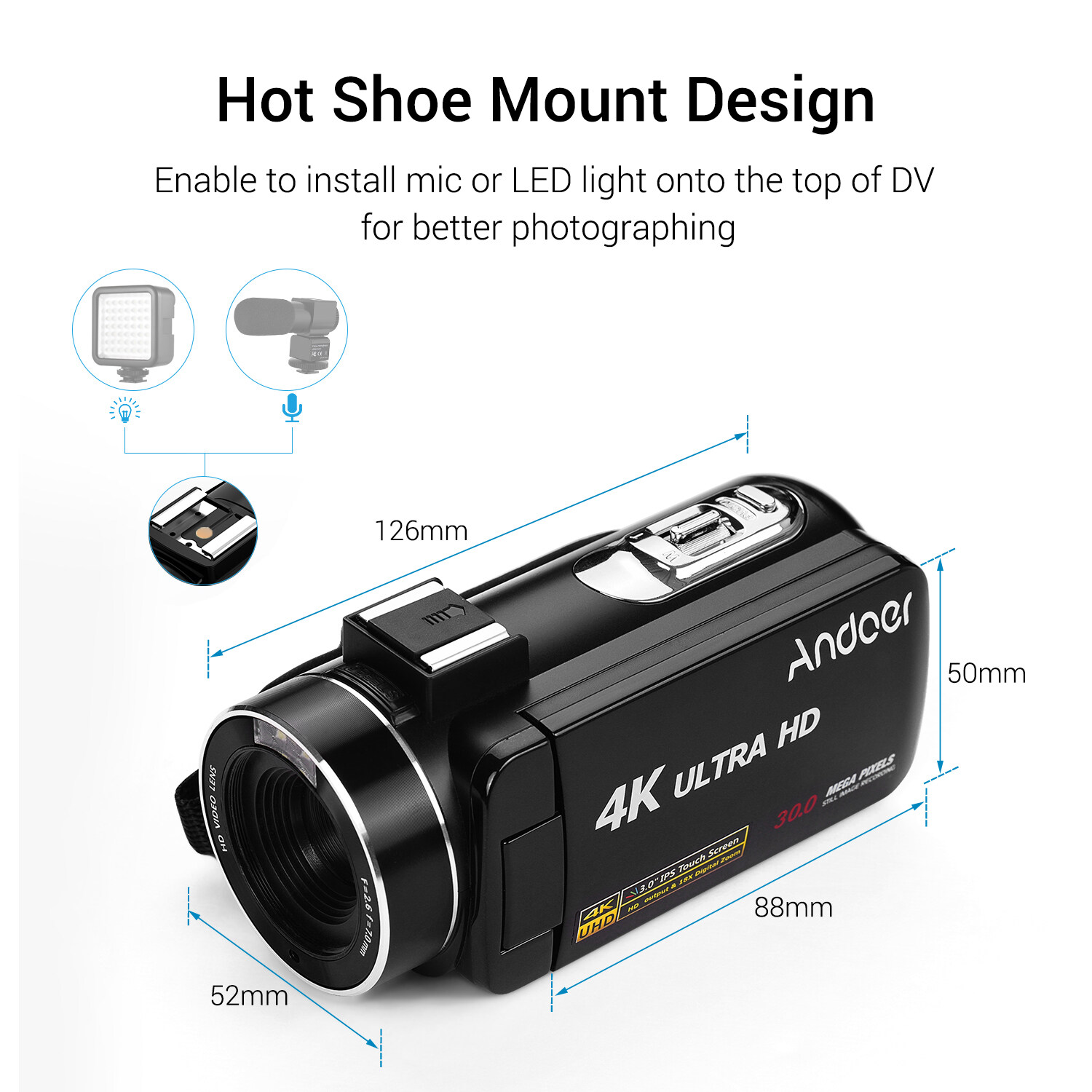 seree 4k camcorder