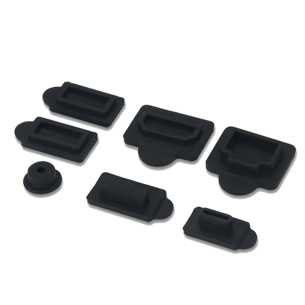 Bộ Nút Chống Bụi silicon 7 chiếc cho PlayStation 5 vỏ bọc chống bụi chống nắp chống bụi Giao diện tương thích USB HDMI cho bảng điều khiển trò chơi ps5