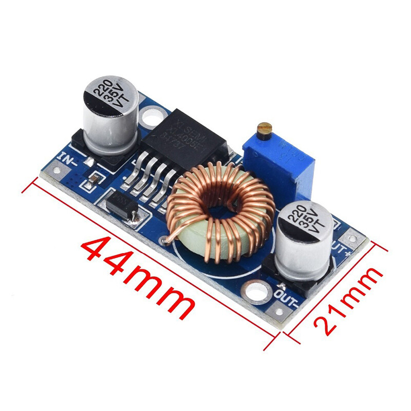 DC-DC điều chỉnh bước xuống 5A mô-đun điện 5A mô-đun bước xuống cao hiện tại xl4005 dsn5000 ngoài LM2596