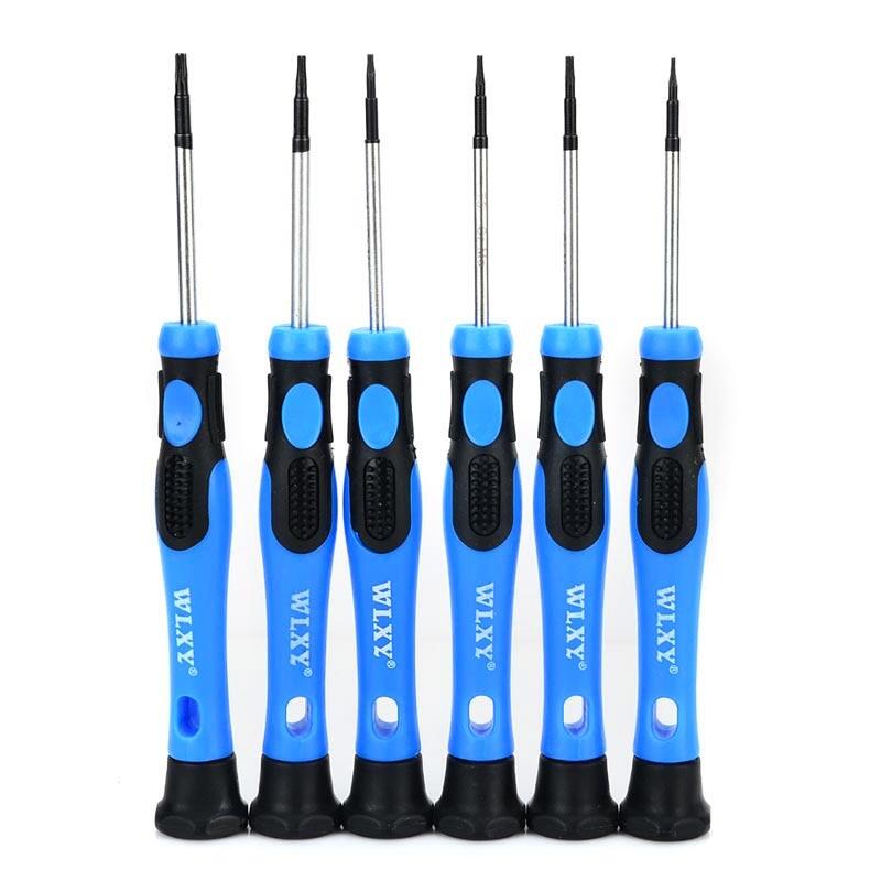 1 pcs precision t3 t4 t5 t6 t7 t8 screwdriver crv steel torx screwdrivers magnetic tip repair tool hex screw driver hand tool