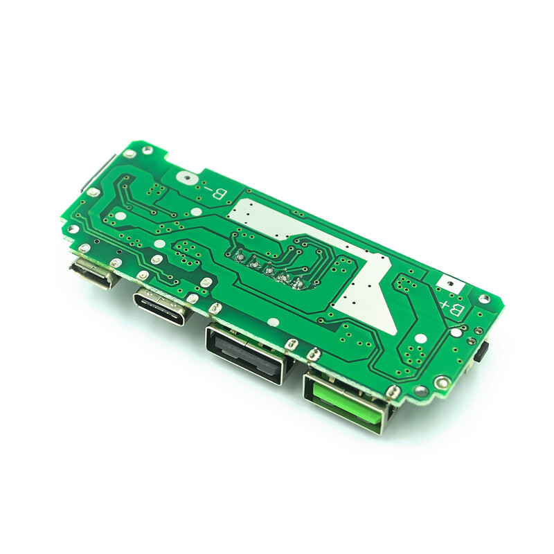 Mô-đun Sạc 18650 Bảng Sạc Bảo Vệ Mạch USB 5V 2.4A LED Kép Micro/Type-C
