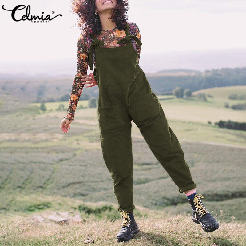 cord dungaree dress plus size