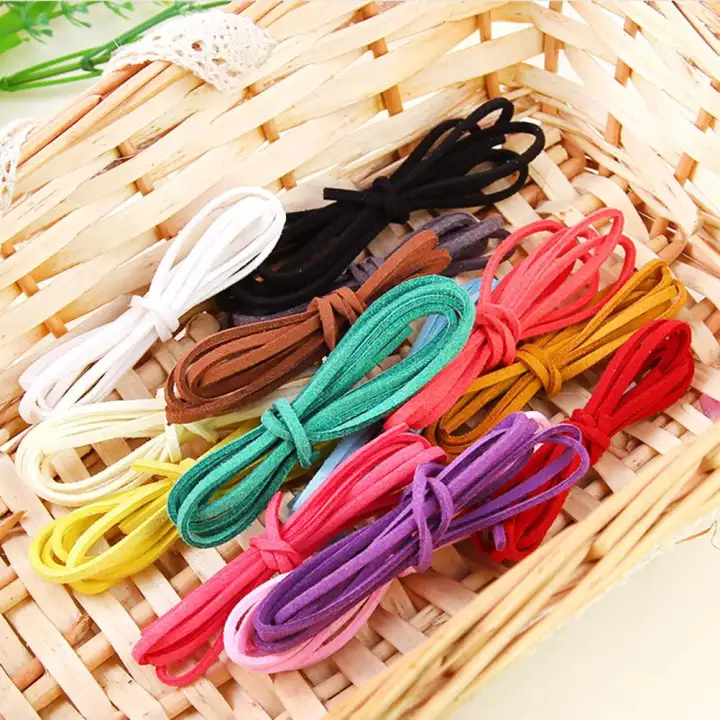 Great Heat New Flat Real Suede Leather Cord Lace Thong Jewellery