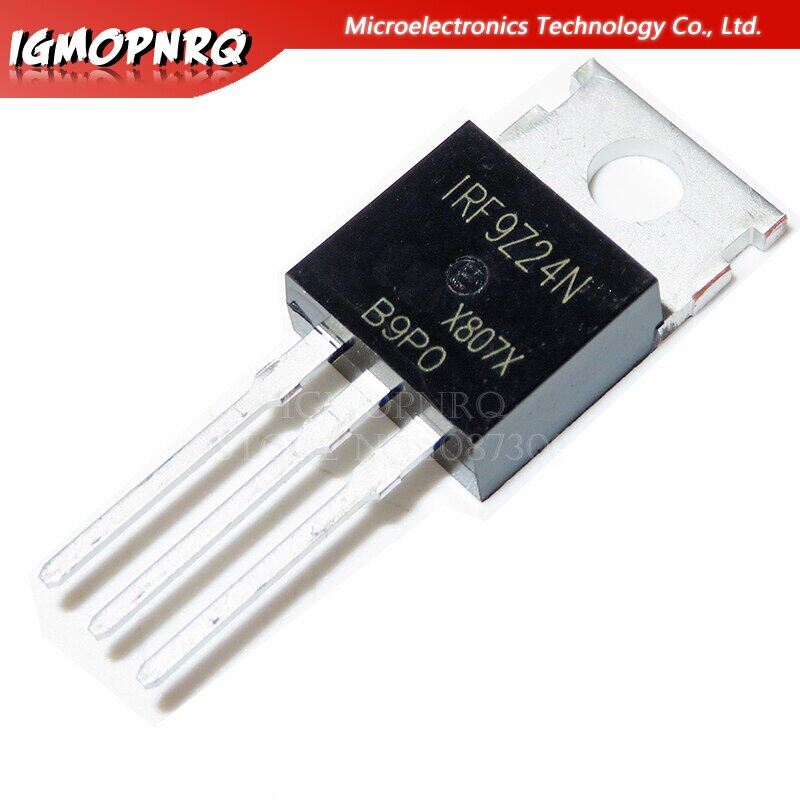 10Pcs IRF9Z24N F9Z24 IRF9Z24NPBF MOSFET MOSFT PCh -55V -12A 175MOhm 12 ...