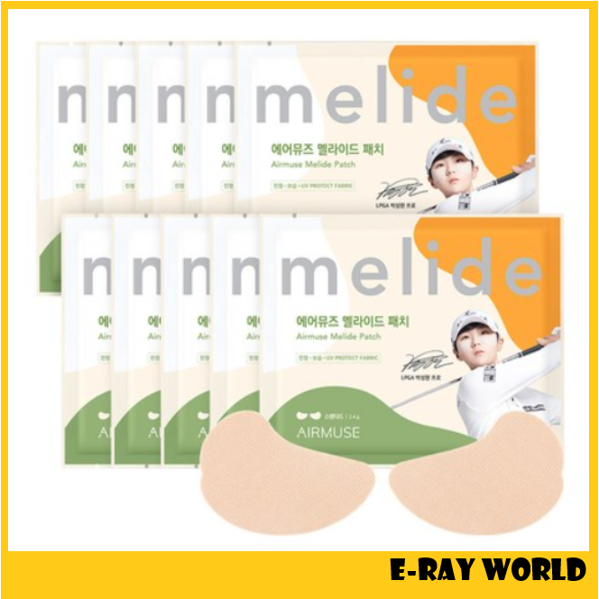 [AIRMUSE]Melide Patch 5 Cái/bộ, 2 Bộ Miếng Vá Thể Thao Miếng Vá Chơi Gôn