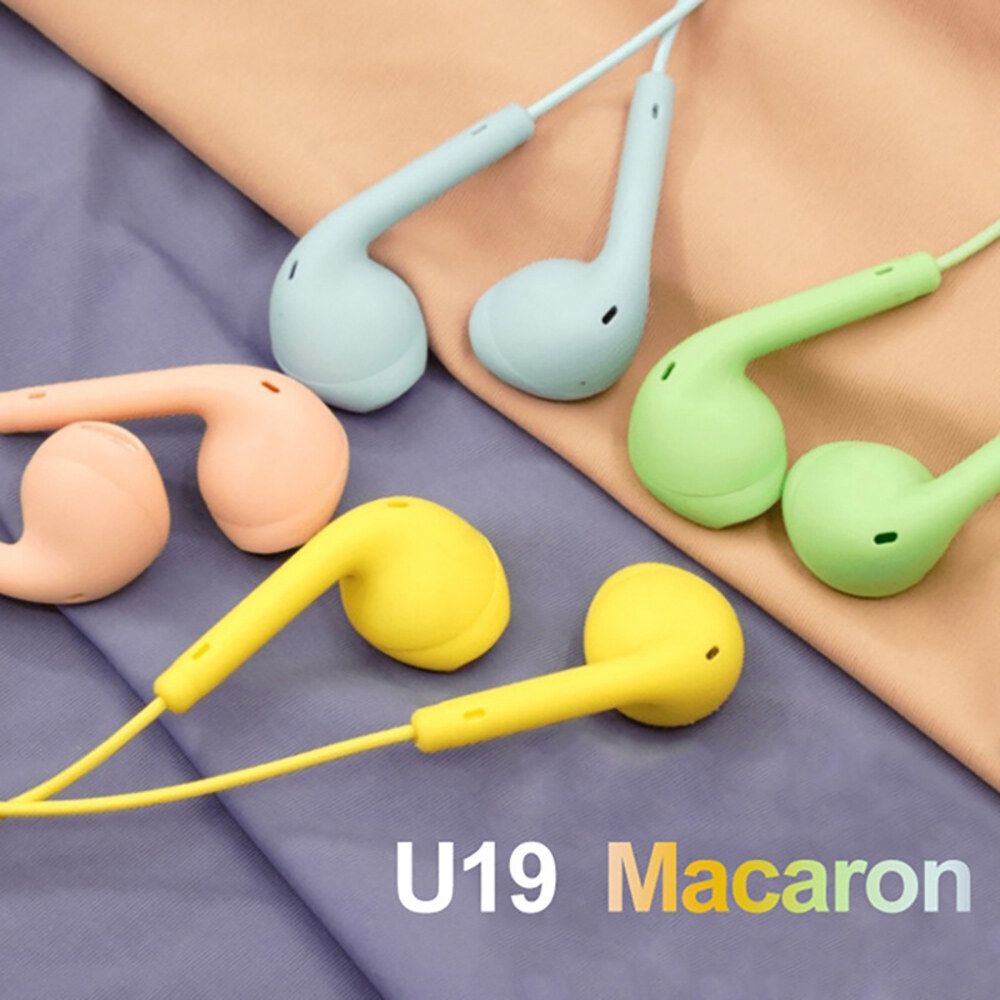 Universal Wired Headsets with 3.5mm Plug Earphone for Xiaomi Huawei OPPO R15 OPPO Find X F7 F9 OPPO R17