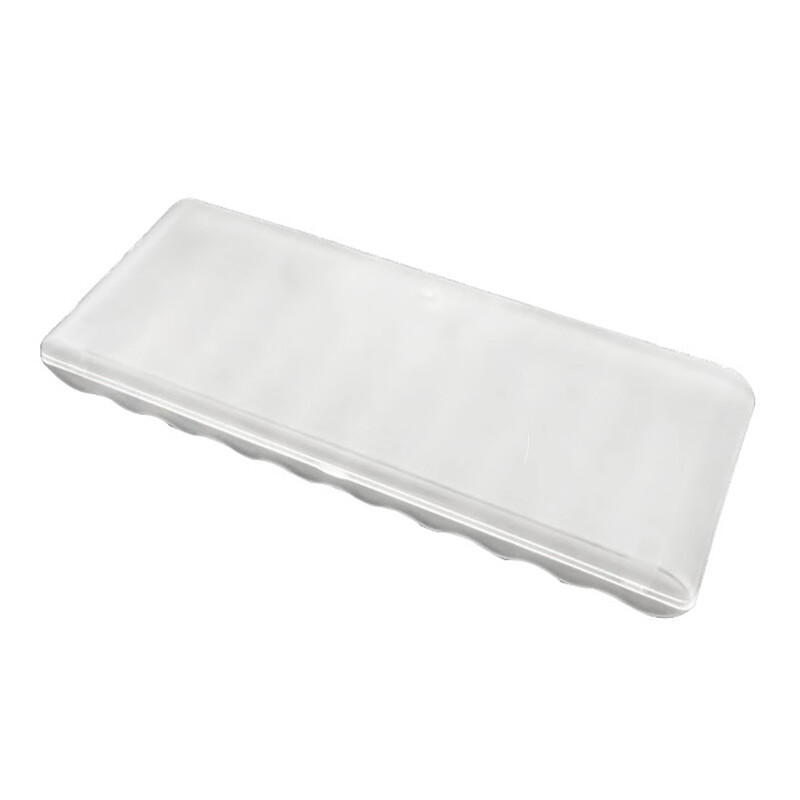 Fkend 10 Slot Transparent White Plastic Battery Storage Box Hard Container Holder Case For AA Battery Organizer Accessories