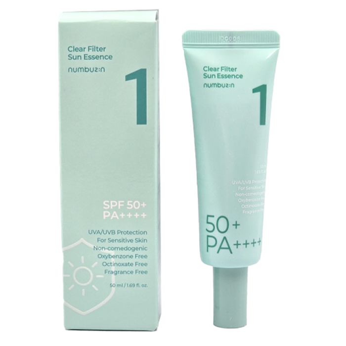[Numuzin] số 1 tinh chất lọc mặt trời rõ ràng SPF50 + PA ++++ 50ml