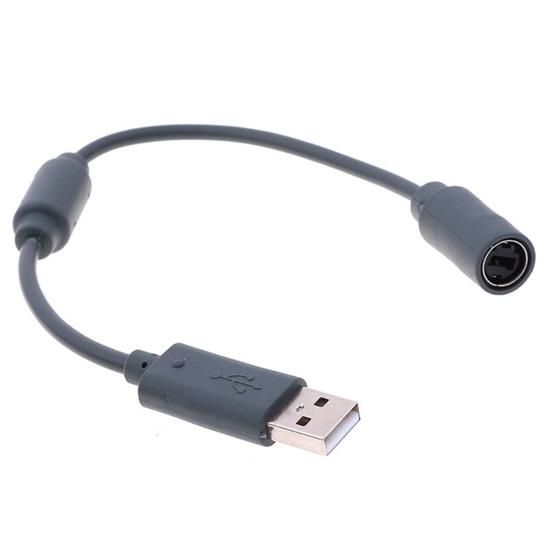 Extension Adapter Line Dongle USB Breakaway Cord 24cm Replacement Adapter Cable for Xbox 360 Game Controller
