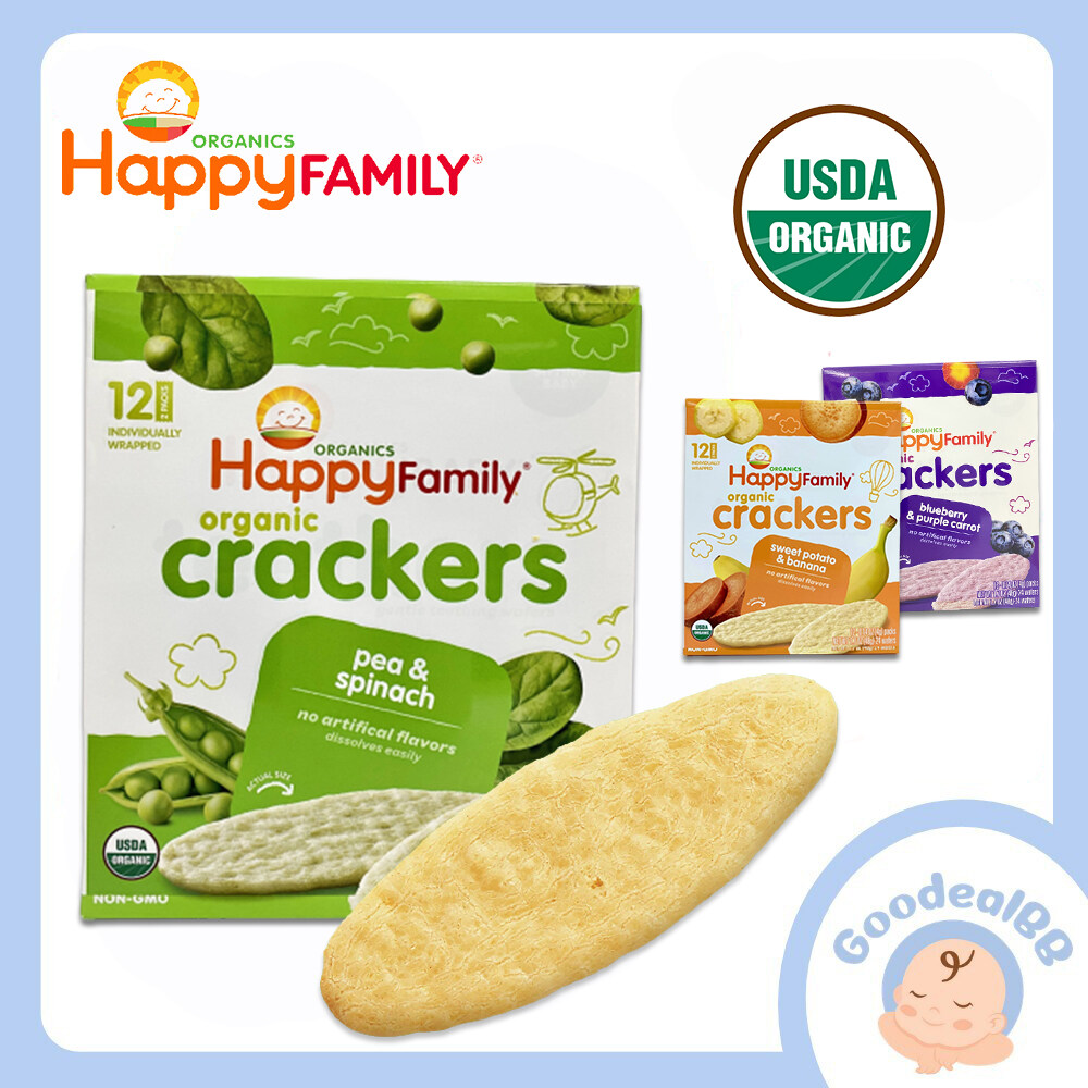 Happy baby sale rice crackers