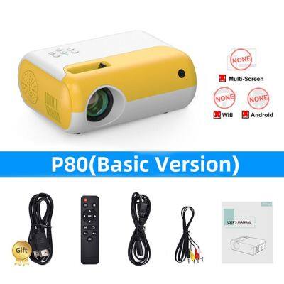 โปรเจ็คเตอร์ขนาดเล็ก2021ใหม่สนับสนุน Full HD 1080P 2800 Lumens โปรเจ็คเตอร์ WiFi ภาพยนตร์วิดีโอบ้านสมาร์ทเกม Proyector