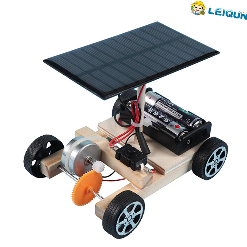 Lq hàng Có Sẵn solar Xe Đồ Chơi Bộ Robot Tự Lắp Ráp Bộ Đồ Chơi Sử Dụng