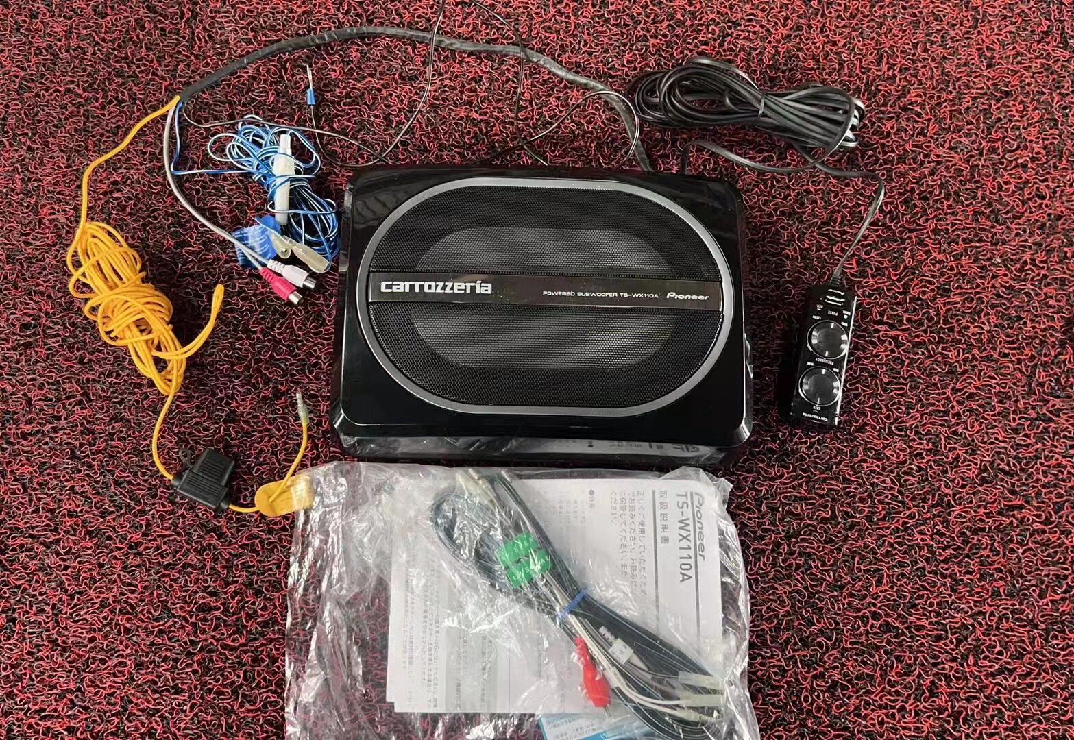 カロッツェリアTS―WX110Aサブウーハー（Pioneer TS-WX110A サブ