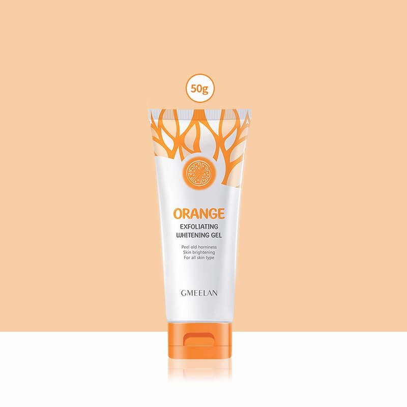 Orange Exfoliating Whitening Gel Facial Exfoliate For Face And Body Scrub Skincare Pengelupasan 50g/ 身体和脸部磨砂膏去角质