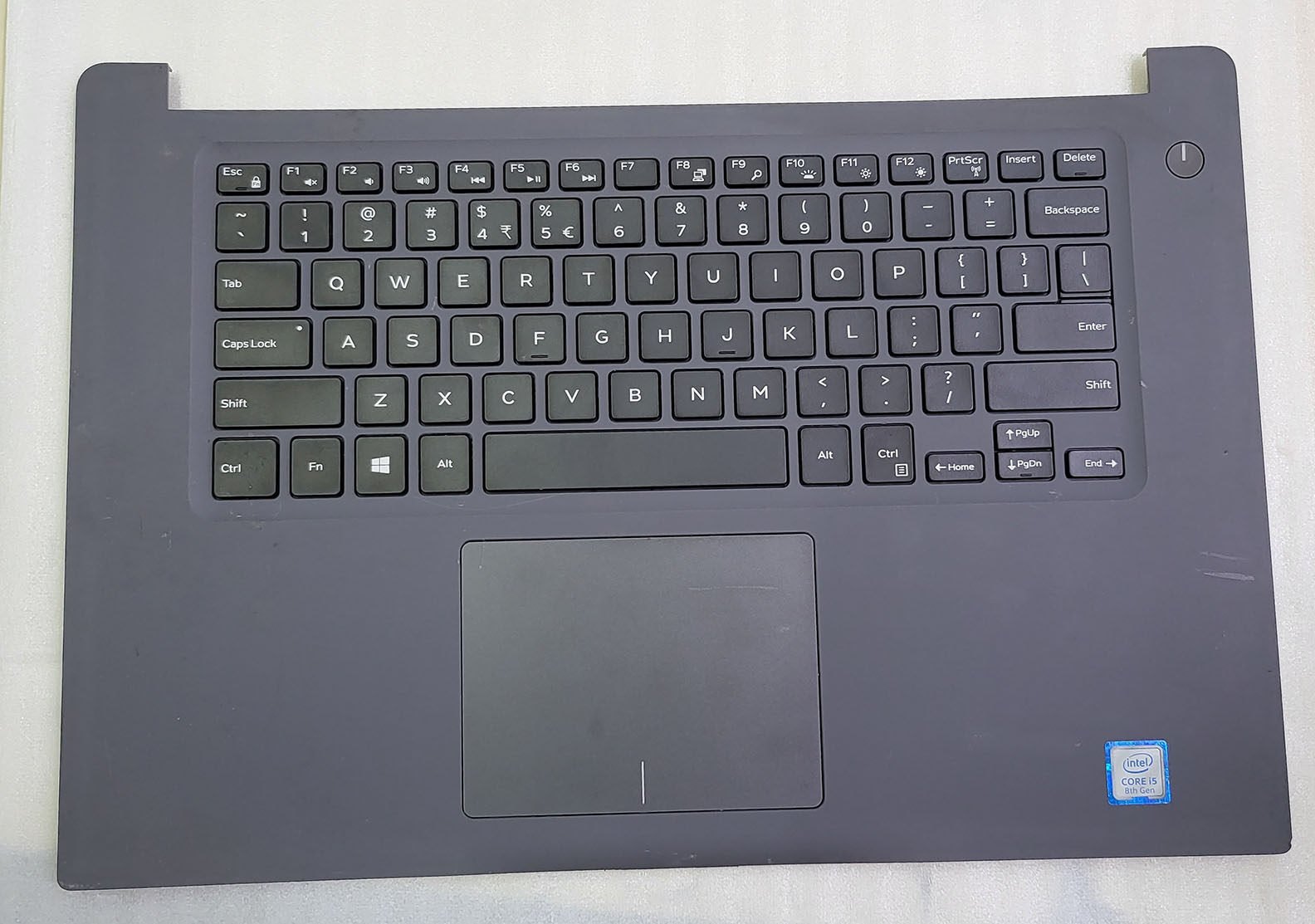 100% Original DELL inspiron 15 7560 7572 Palmrest Touchpad Cover with ...