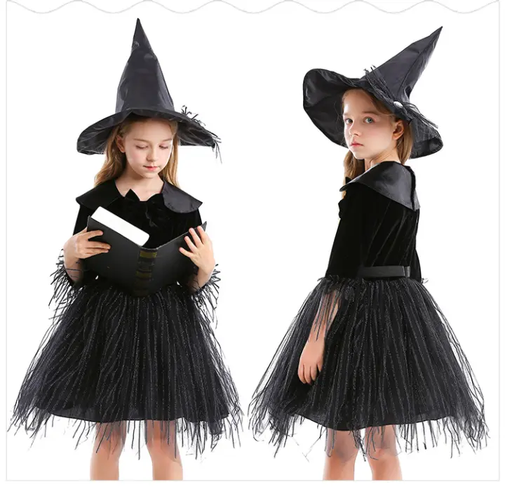 red witch dress