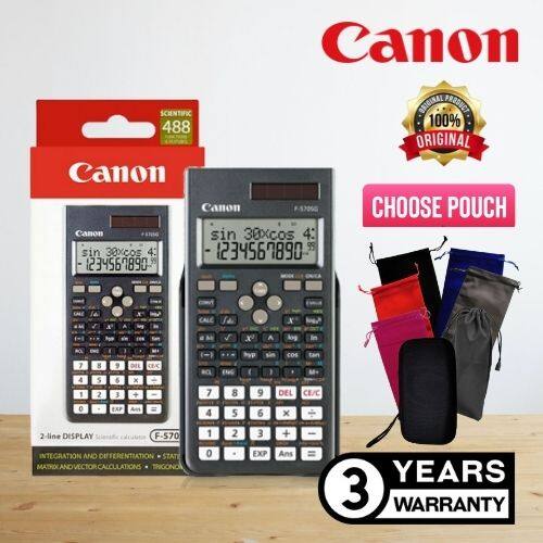 Calculator canon 570 sale