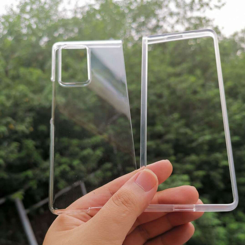 [SmartHere] Vỏ Ốp PC Cứng Mỏng Trong Suốt Cho Samsung Galaxy Z Fold 2 5G