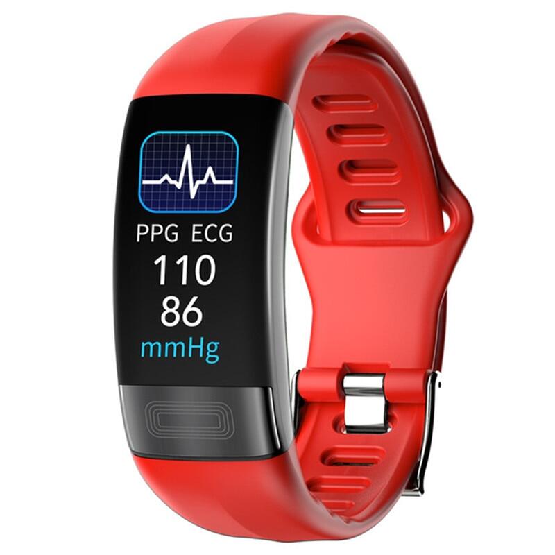 Smartband P11 Plus ECG Smart Band Watch Heart Rate Monitor PPG Bracelet Blood Pressure Waterproof Wristband