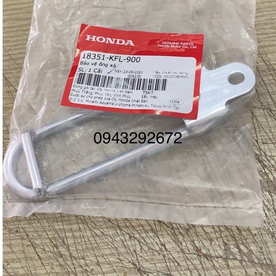 Bảo vệ ống xả future 1 zin honda