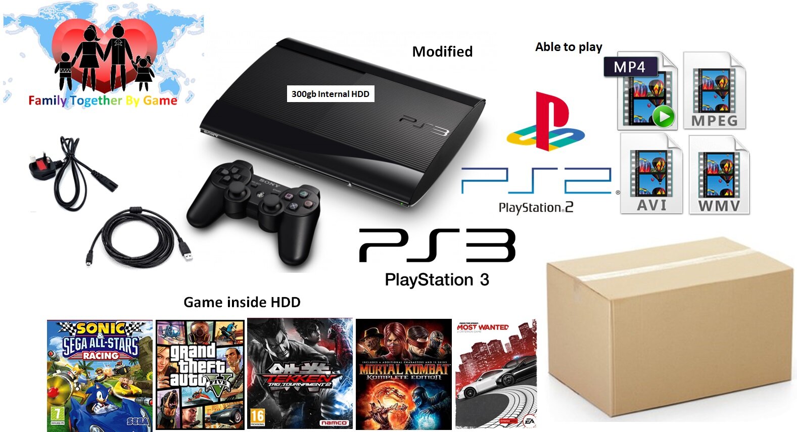 PS3 Modified super slim | Lazada