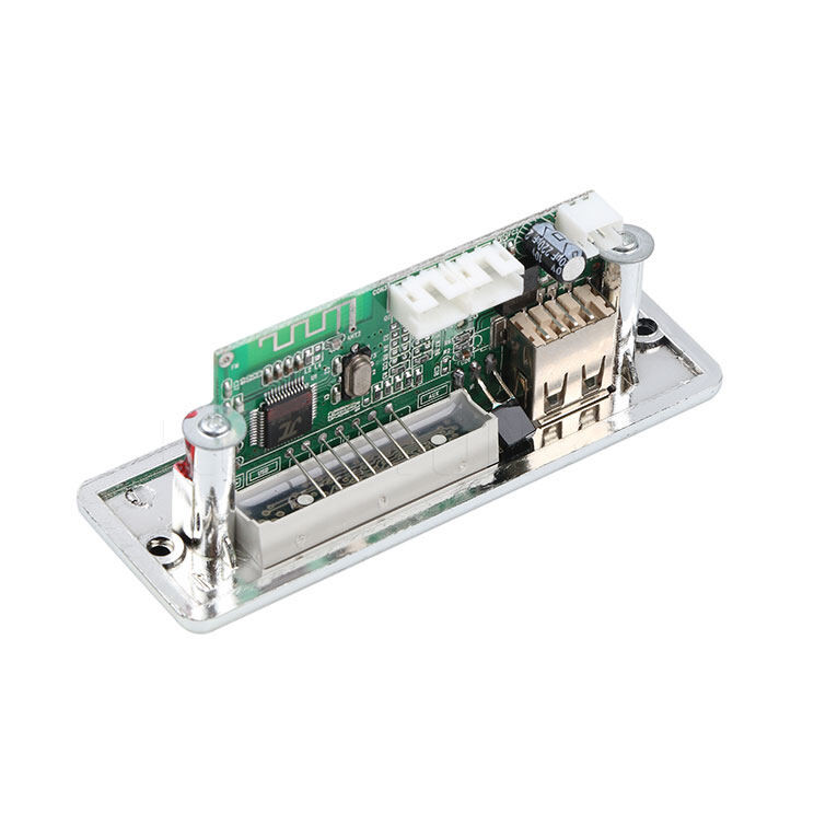 Wireless Bluetooth MP3 Player Decoder Board DC 12V Hands-free Car Kit LED Screen SD FM Radio 3.5mm Aux Line-in Audio Module Receiver With Remote Controller